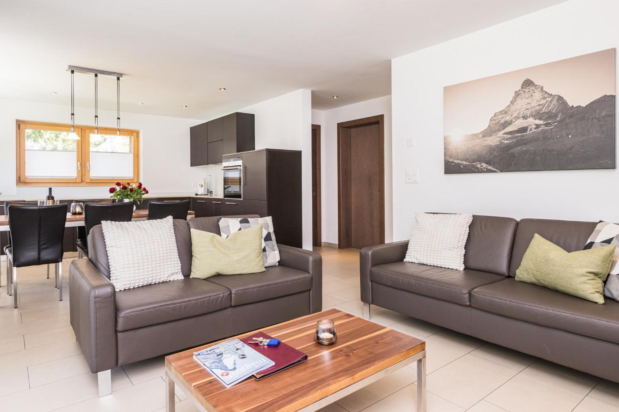 Ferienhaus Casa Luna Zermatt Zewnętrze zdjęcie